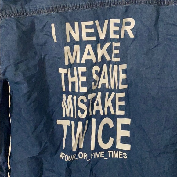 Button Up Jean Jacket - Picture 3 of 4